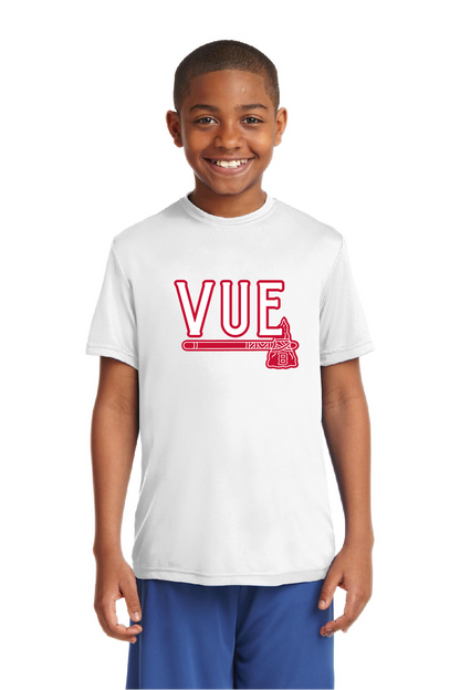 Sport-Tek® Vue White Youth PosiCharge® Competitor™ Tee YST350